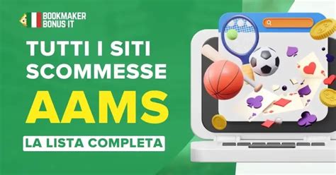 bookmakers aams lista completa|tutti i siti di scommesse.